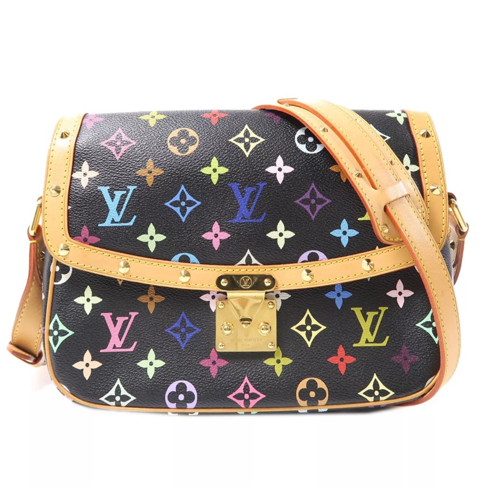 💎✨GORGEOUS✨💎LOUIS VUITTON MULTICOLOR CROSSBODY MURAKAMI SOLOGNE
